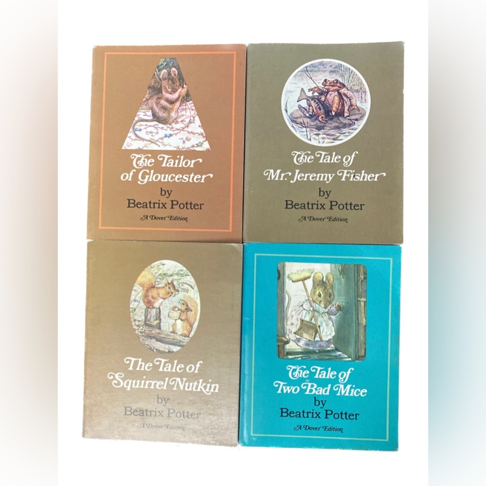 Beatrix Potter 4 Small Children’s Story Books